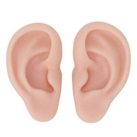 1Paar Silikon-Ohr-Modell Flexible Simulation Ohr-Modell FüR Ohrringe Neu