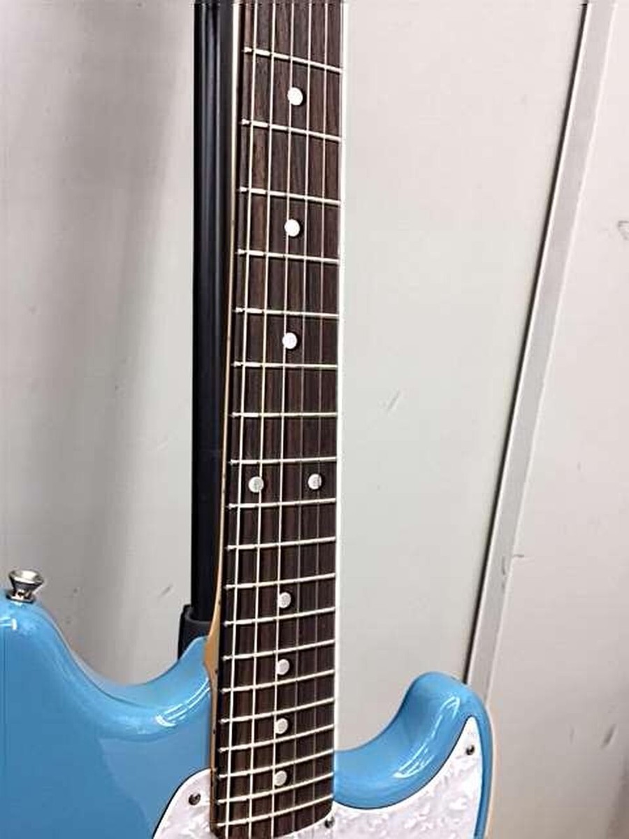 Fender Japan Mustang MG65 Daphne Blue Electric Guitar