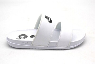 NIKE SLIDE OFFCOURT DUO SLIDE WHITE BLACK DC0496-100 WOMENS SLIP