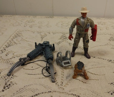 Jurassic Park 1994 Kenner Series 2 Bola Alan Grant with Lycaenops NEAR COMPLETE