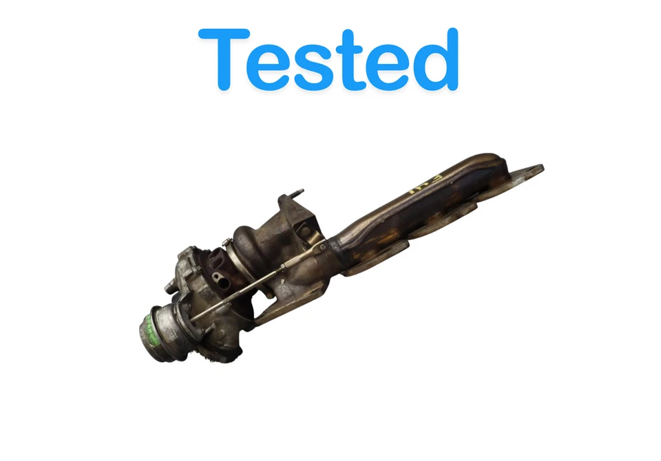 13-16 Mercedes GL450 GL550 Motor Lado Esquerdo Turbocompressor Turbo Carregador Fabricante de Equipamento Original - Imagem 3 de 4