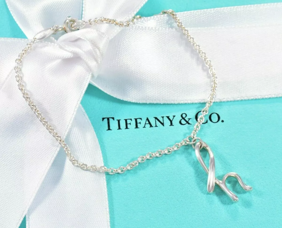 Tiffany cheap letter bracelet