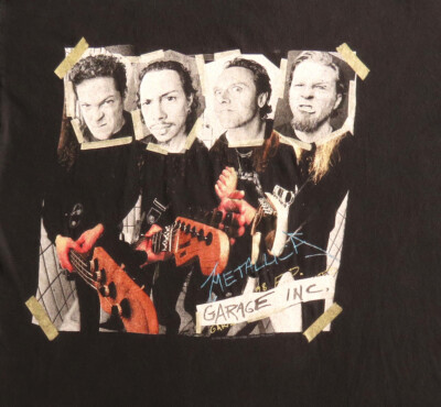 llicaメタリカ　バンドＴ　LLICA GARAGE INC. 90年代 size : L【 METALLICA 】GARAGE INC. メタリカ ガレージ