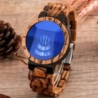 Handmade Men's Wooden Quartz Wrist Watch Full Bamboo Wooden Bracelet Strap Gift