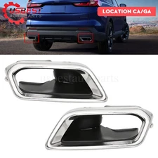 For 2023 Honda CRV CR-V Stainless Steel Left & Right Side Tail Exhaust Pipe Tip