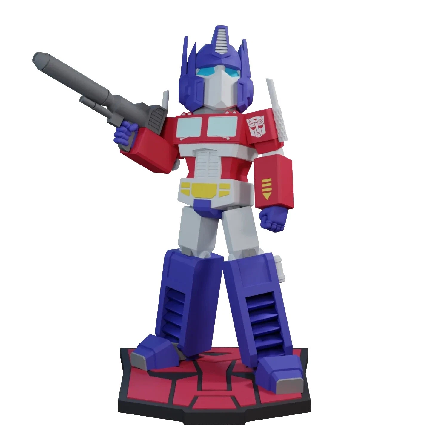 Figuras de acción de plástico Optimus Prime
