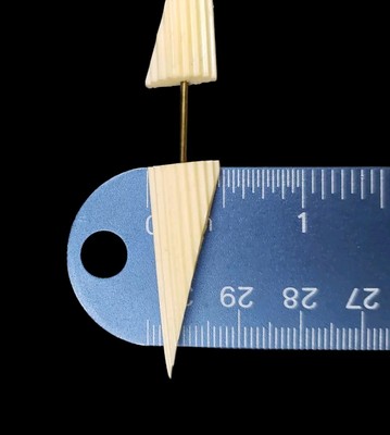 Vintage Art Deco Jabot Pin Celluloid Plastic Stick Pin  display picture 3