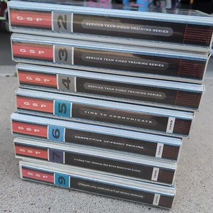 GM Goodwrench Service Plus Training Dealer VHS Cassette Tape Education Team Vtg