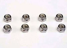 Traxxas TRA4147 Nylock Nuts 5mm  Nylon Locking (8)  4147