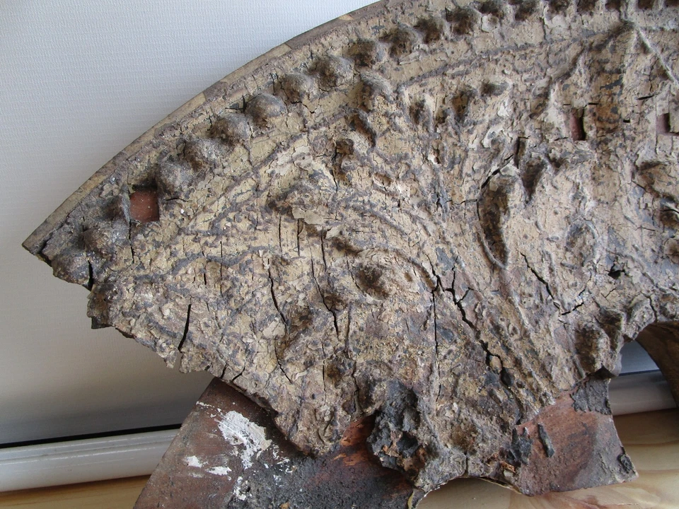 Antigua PIEZA RARA MA historia Boston arquitectónico estado capitolio ornamento Foto 2 de 4