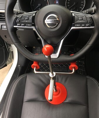 Hkysnoa Steering Wheel Holder Alignment Tool – 14.7" Lock Stand For Car & Truck Wheel Alignment