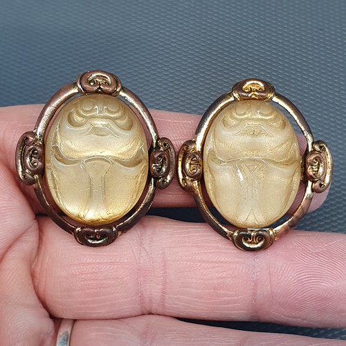 Boucles D'oreilles Clip Vintage MONTANA - Doré - Occasion