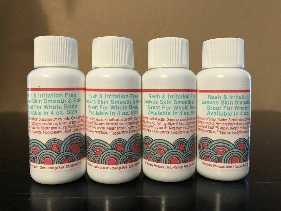 Крем для бритья Coochy Rash Free бутылки 4-1 унции оригинальный аромат $2,38 каждая РАСПРОДАЖА!! - Изображение 2 из 3