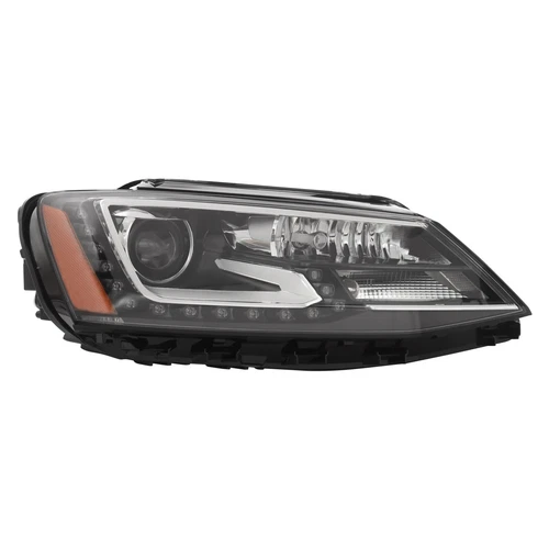 Xenon/HID Headlight Assembly w/LED DRL Left & Right Side For 2015-2018 VW Jetta - Picture 12 of 18