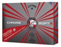 2017 Callaway Chrome Soft X Truvis Golf Ball White/red 3 Dozen on sale 2017 Callaway Chrome Soft X Truvis Golf Ball White/red 3 Dozen on sale