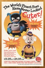 2000 DC Direct Plush Toys Print Ad/Poster Comics Bat-Mite Mr. Mxyzptlk Pop Art 