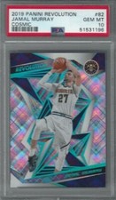 2019 PANINI REVOLUTION #82 JAMAL MURRAY PSA 10 GEM MINT COSMIC SERIAL #063/100