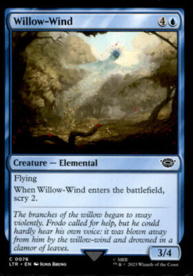 MTG Willow-Wind #076 LTR Eng. Common B3211