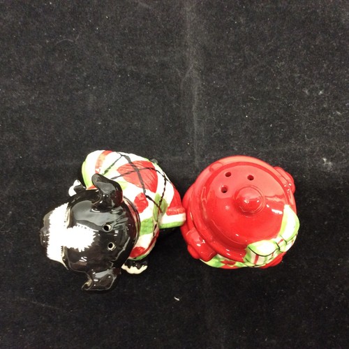 Juego de coctelera de sal y pimienta para mezclar y jingle de barril de galletas boca de fuego Bull Dog - Imagen 8 de 8