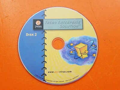       PC Software CD Trend Enterprise Solution Disk 2 Antivirus