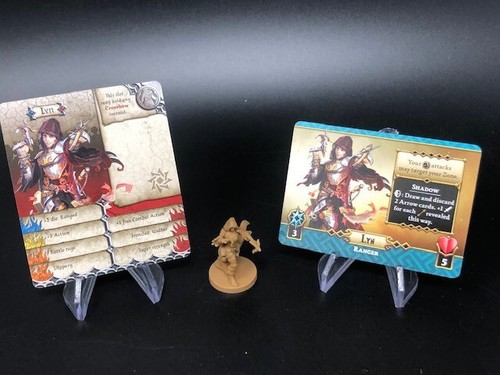 Carte Exclusive ARIANE CROSSOVER - Pour MASSIVE DARKNESS / BLACK PLAGUE - Kickstarter - Miniature - Occasion
