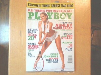 Playboy August 2008 Ashley Harkleroad US Tennis Pro FACTORY SEALED | eBay