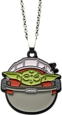 Disney's Star Wars, The Mandalorian - THE CHILD SLEEPING Yoda Pendant NECKLACE
