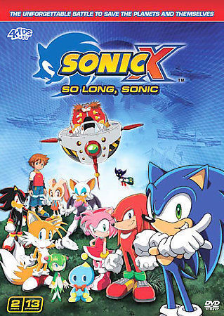 Sonic X: Chaos and Shadow Sagas （DVD) 053939742527