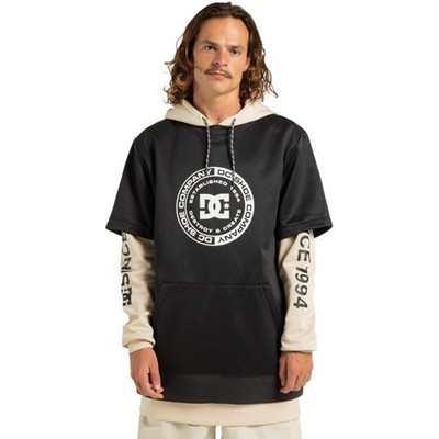 DC Shoes Herren Dryden Zip Pocket Fleece Hoodie - Schwarz - S