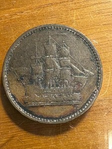 Canada Ships Colonies & Commerce Coin Circulated Condition SKU#37931