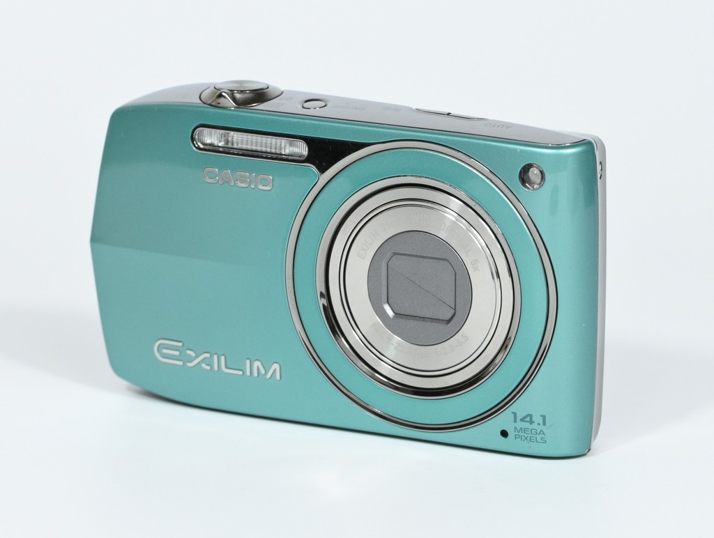 CASIO EXILIM EX-Z2300 Compact Digital Camera Blue w/SD card, case