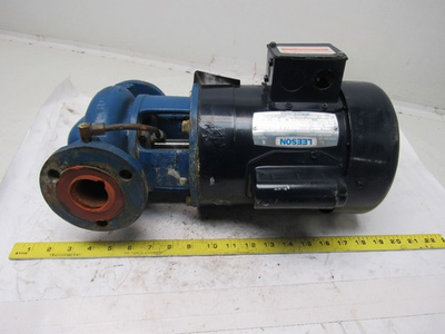 #ad #ad Leeson A6C17FC80E 1 4Hp 1725RPM 115 230V 1 1 2quot; Flange Centrifugal Pump $113.99