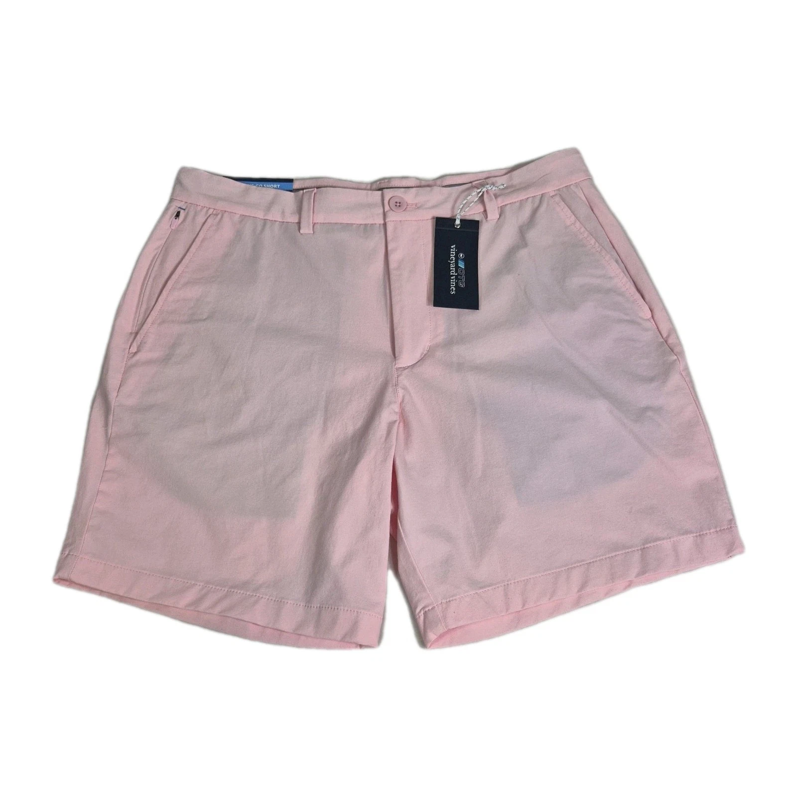 Vineyard Vines OTG Men's Shorts Size 33 Pink On-The-Go Stretch Quick Dry 61