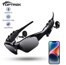 Wireless Bluetooth Glasses Music Headset Audio Hands-free Calls Smart Sunglasses