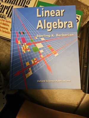 Linear Algebra by Sterling K. Berberian (1992, Hardcover)