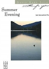 Summer Evening, Late Intermediate Piano Solo