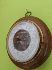 Antikes Barometer, Holz Metall ( vielleicht Messing)