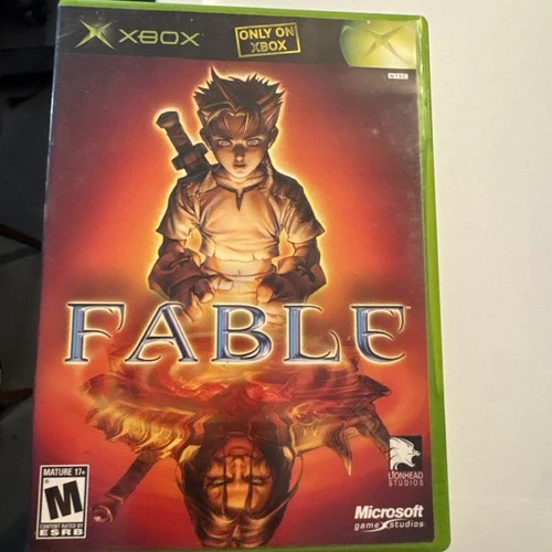 Fable Xbox 2004 Microsoft CIB Complete w Manual Tested Working