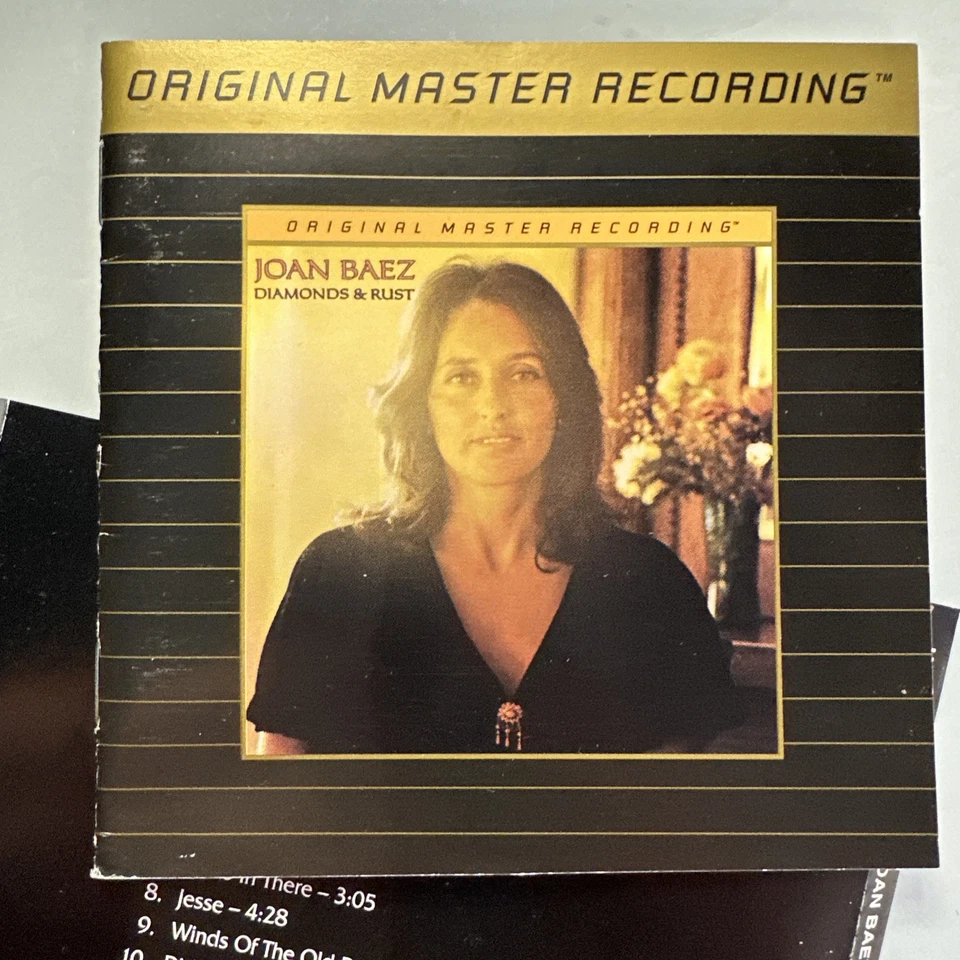 Joan Baez Diamonds & Rust MFSL CD (Inserts Only) Missing Disc and Case - Image 2 of 3