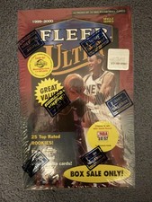 1999-2000 Fleer Ultra Basketball Sealed Box K...