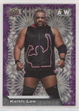 2022 Upper Deck AEW All Elite Wrestling Purple Pyro 60/199 Keith Lee #67 1p8i