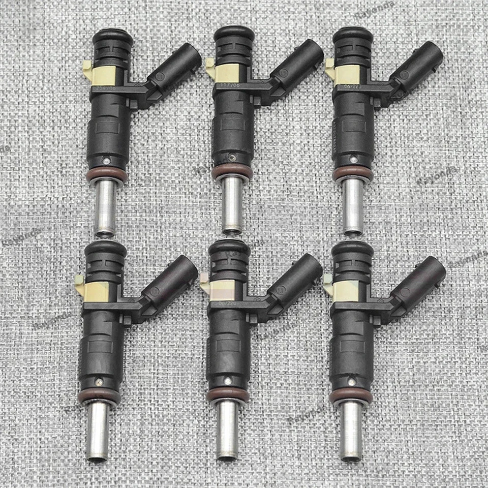 Juego (6) Inyectores de Combustible Para Mercedes-Benz C280 C300 GL550 ML350 CL550 A2720780249 Foto 3 de 4