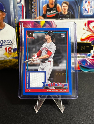2026 Topps Series 2 Roman Anthony 1991 Relic Blue /150 RC Red Sox