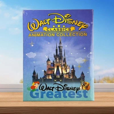 ➼Walt Disney® Classics 24-Movies Animation Collection (DVD, 12-Disc Box Set) New