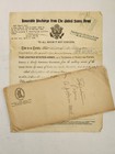 1919 antique WWI US ARMY AIR SERVICE DISCHARGE hartford ct WILLIS F CLAYTON — photo 1