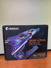 GIGABYTE B650M AORUS Elite AX Gaming Motherboard (New, Unused)