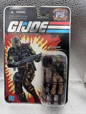 GI JOE Beachhead Ranger FOIL COBRA 25th Anniversary MOC Action Figure