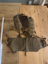 Tasmanian Tiger Chest Rig  Molle laser cut coyote tan neu