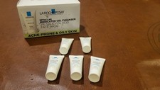 LOT OF 5 La Roche Posay Effaclar Medicated Cleanser 15 ml .5 oz Travel Size NEW