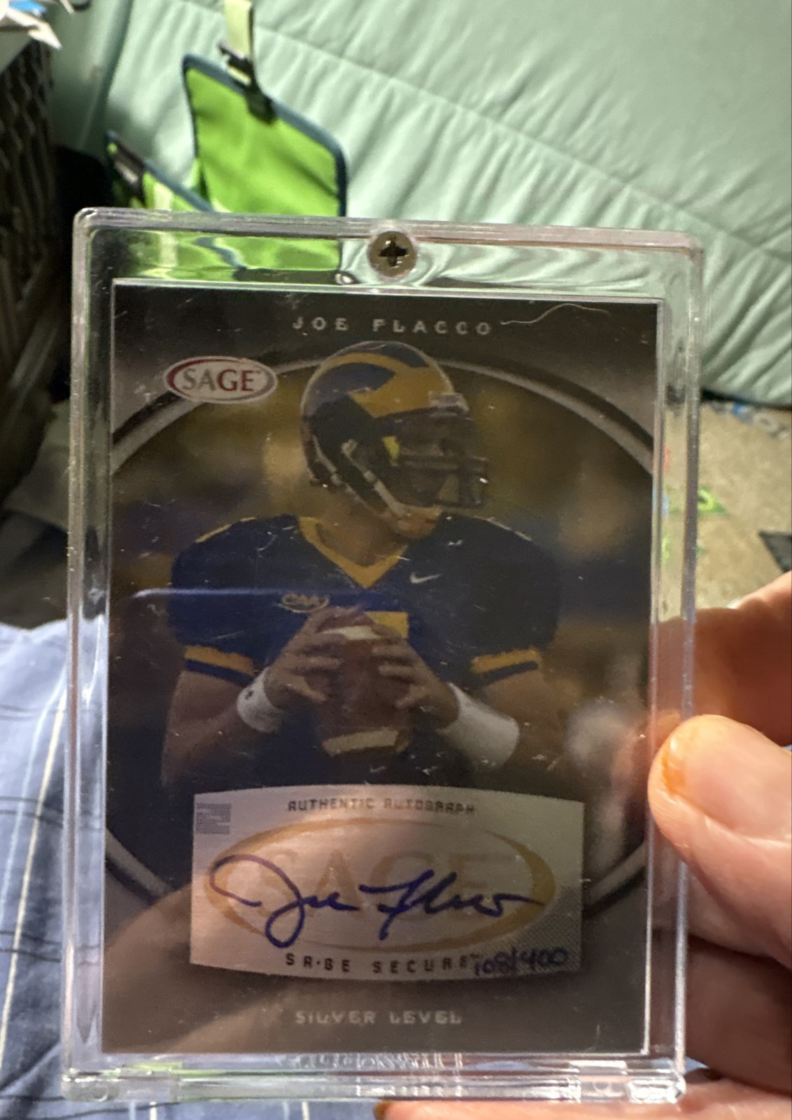 Joe Flacco SA-GE Autographs #A20 Silver
